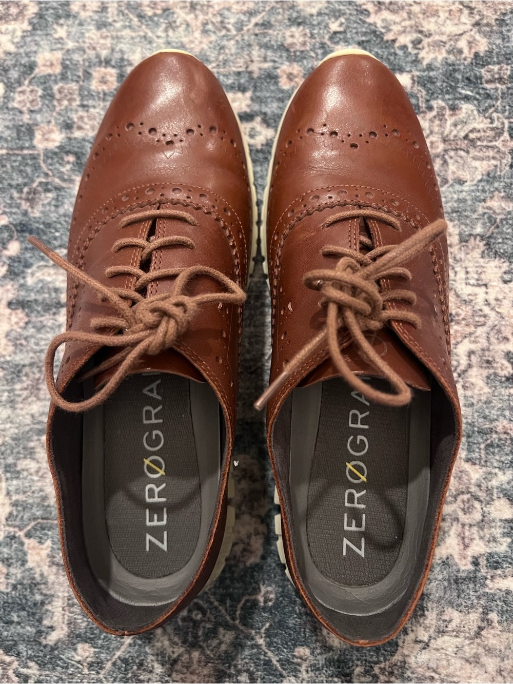 Women’s Brown Wingtip Oxford Shoes - Women’s size 7B